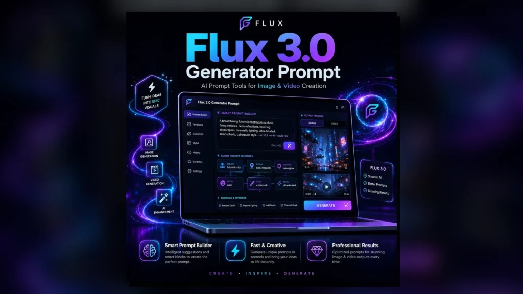 Flux 3.0 Generator Tutorial: Editorial Image Prompts