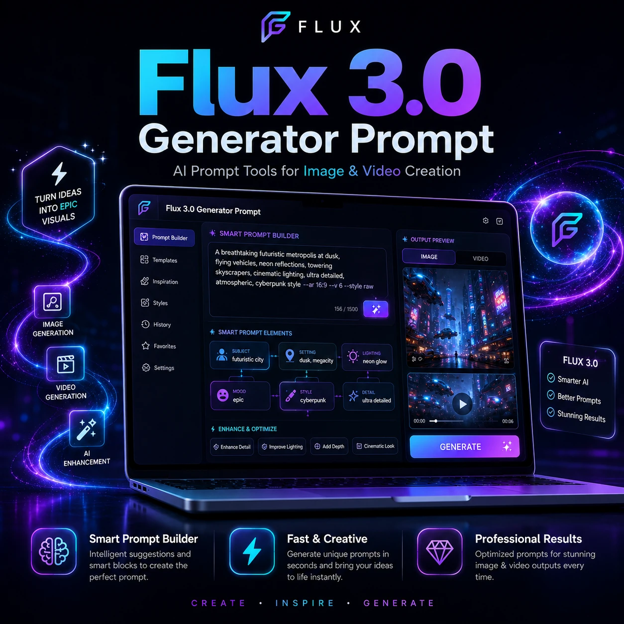 Flux 3.0 Generator Prompt