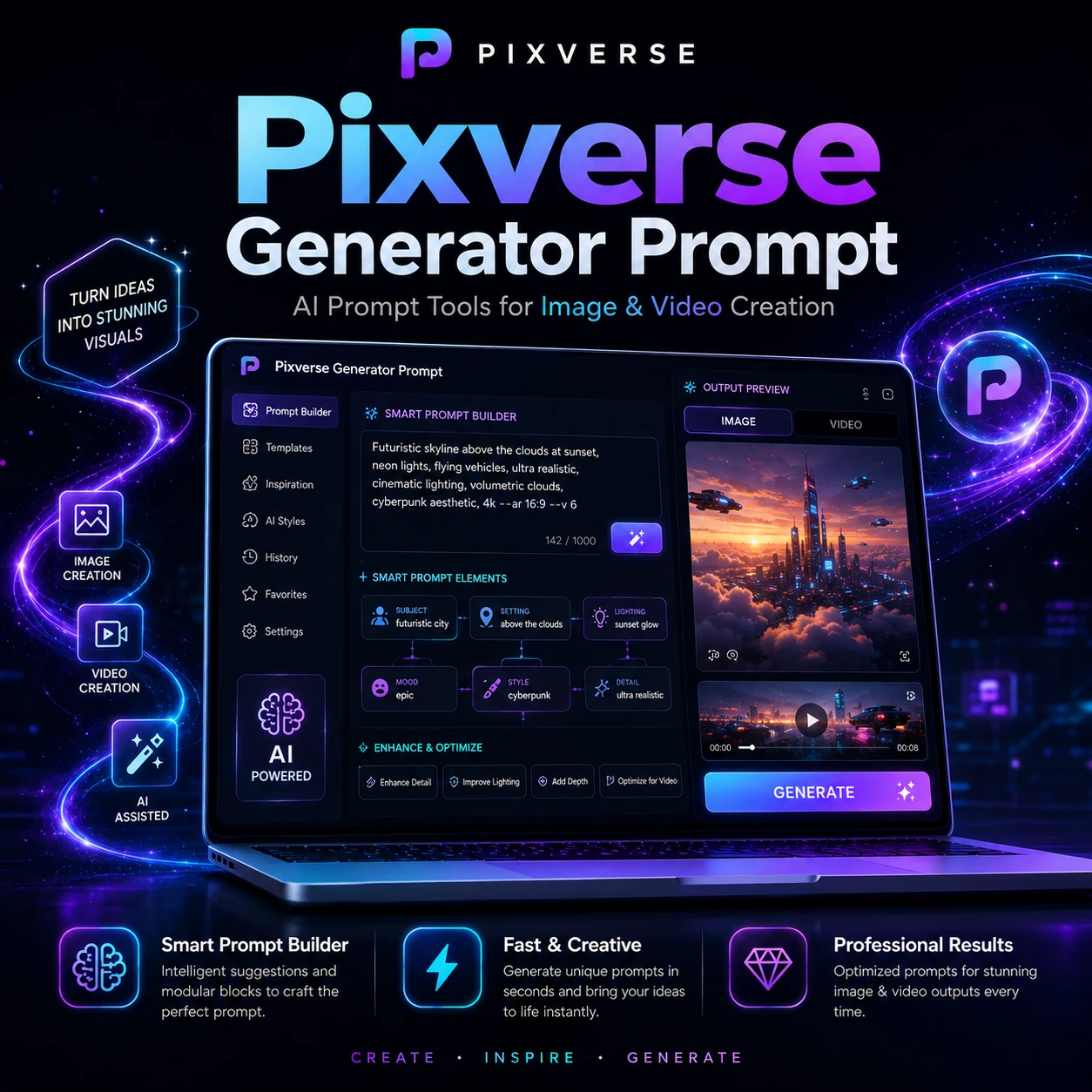 Pixverse Generator Prompt