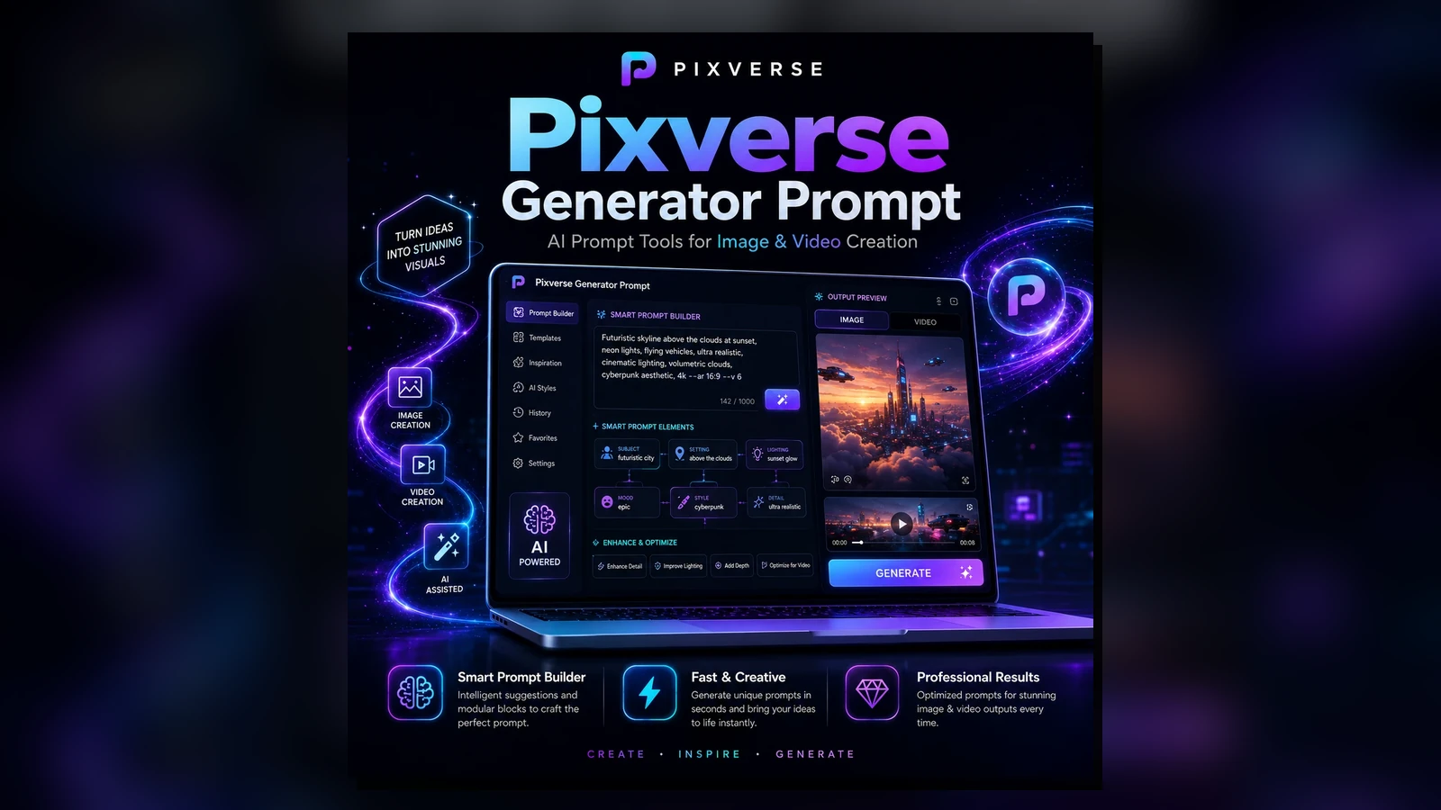 Pixverse Prompting for Stylized Social Video
